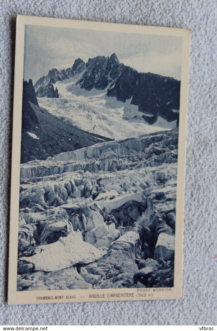 B961, Chamonix, aiguille d'Argentière, Haute Savoie 74