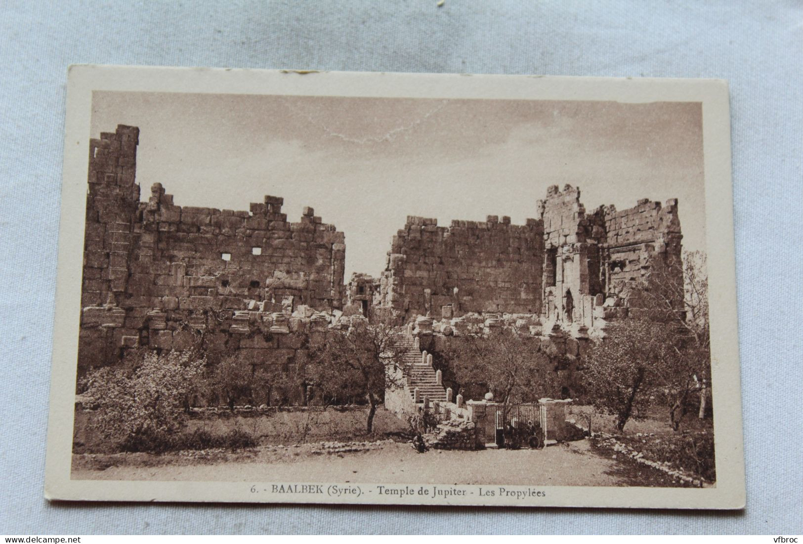 Baalbek, temple de Jupiter, les Propylées, Syrie