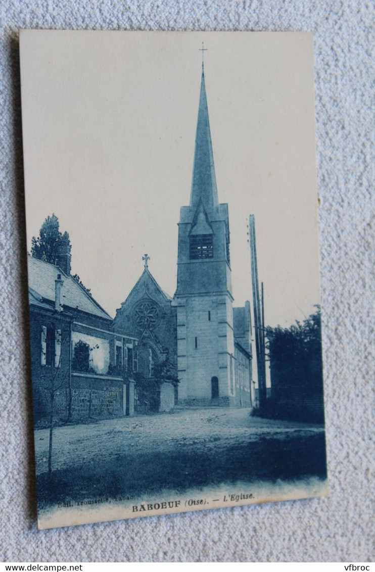 Baboeuf, l'église, Oise 60