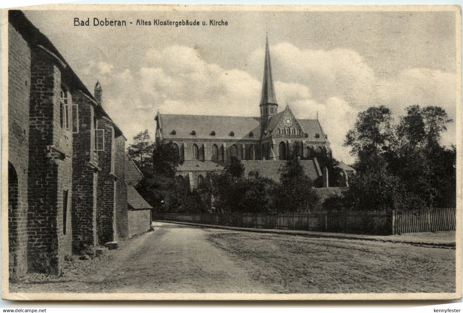 Bad Doberan - Altes Klostergebäude u. Kirche