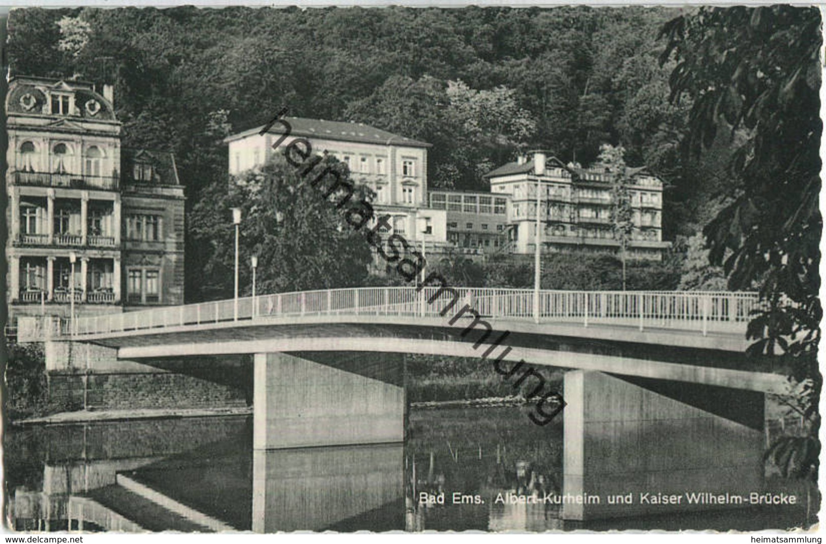 Bad Ems - Kaiser Wilhelm Brücke - Verlag Foto Feuerstake Bad Ems