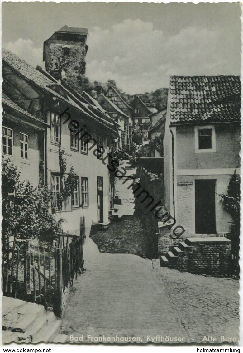 Bad Frankenhausen - Alte Burg - Verlag P. Bark Frankenhausen