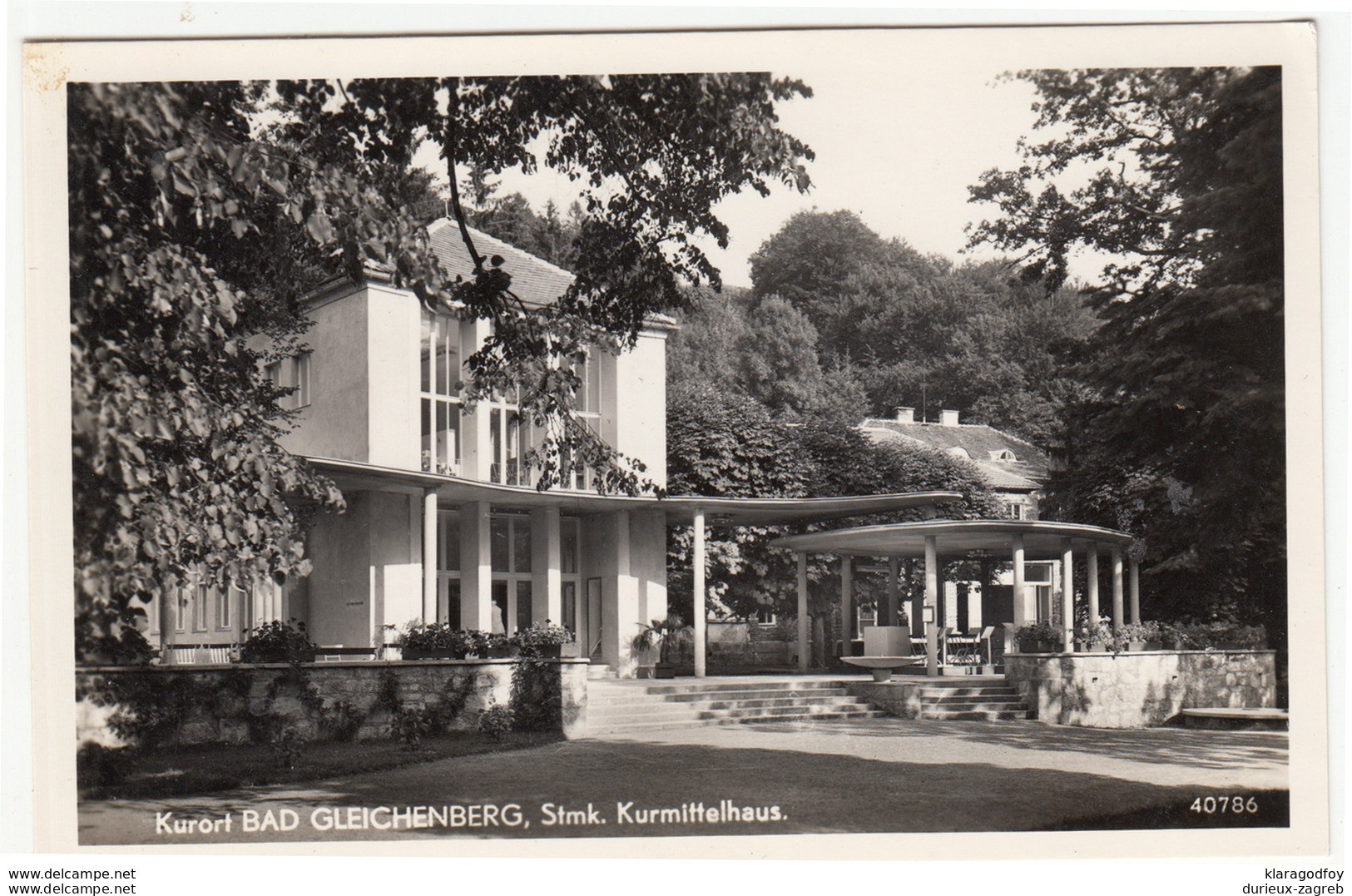 Bad Gleichenberg old postcard unused b170605