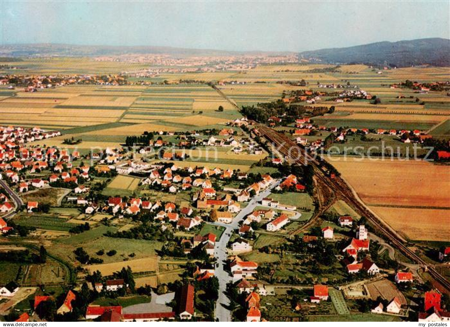 Bad Holzhausen Luebbecke Fliegeraufnahme