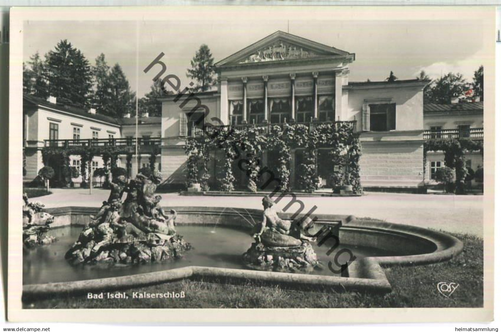 Bad Ischl - Kaiserschloss - Foto-Ansichtskarte - Cosy-Verlag Salzburg