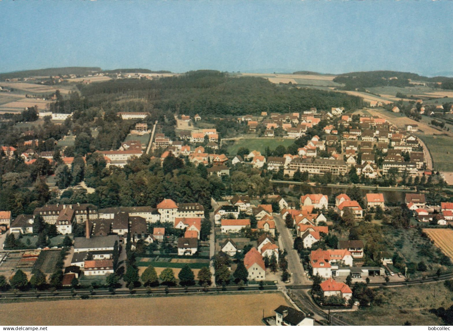 BAD MEINBERG (Rhénanie-du-Nord - Westphalie): Luftbild