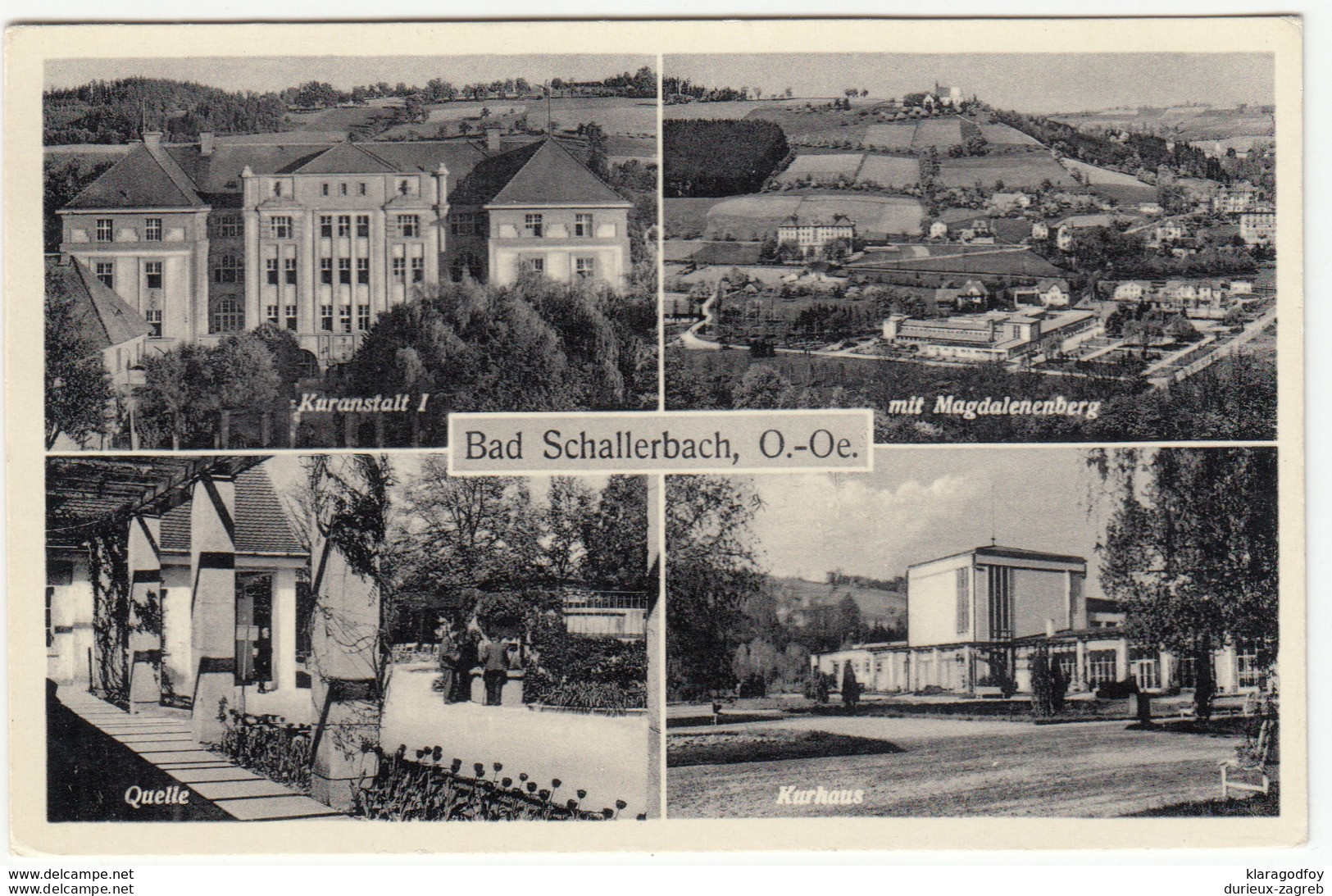 Bad Schallerbach old postcard unused b170810