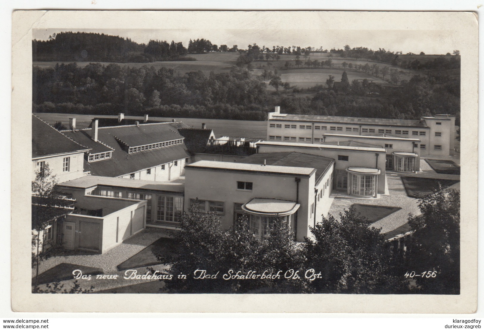 Bad Schallerbach postcard travelled 1935 b170810