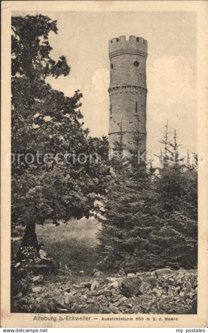 Bad Sobernheim Altenburg bei Eckweiler Aussichtsturm