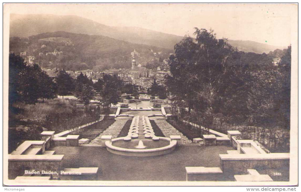 BADEN-BADEN - Paradies