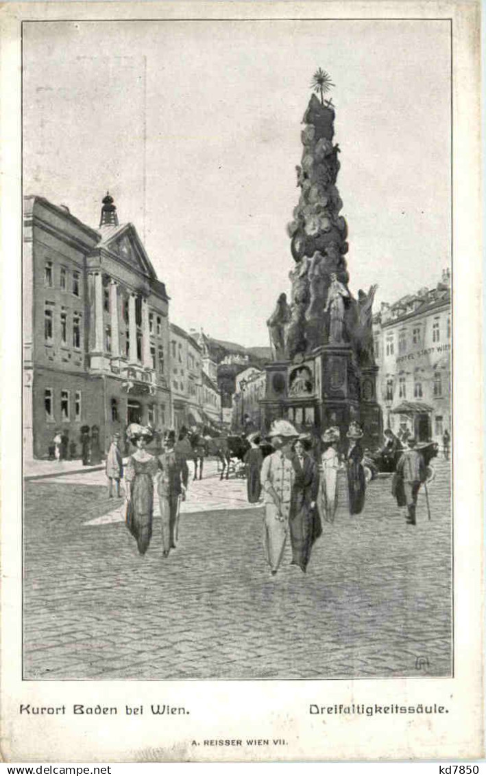 Baden bei Wien - Dreifaltigkeitssäule