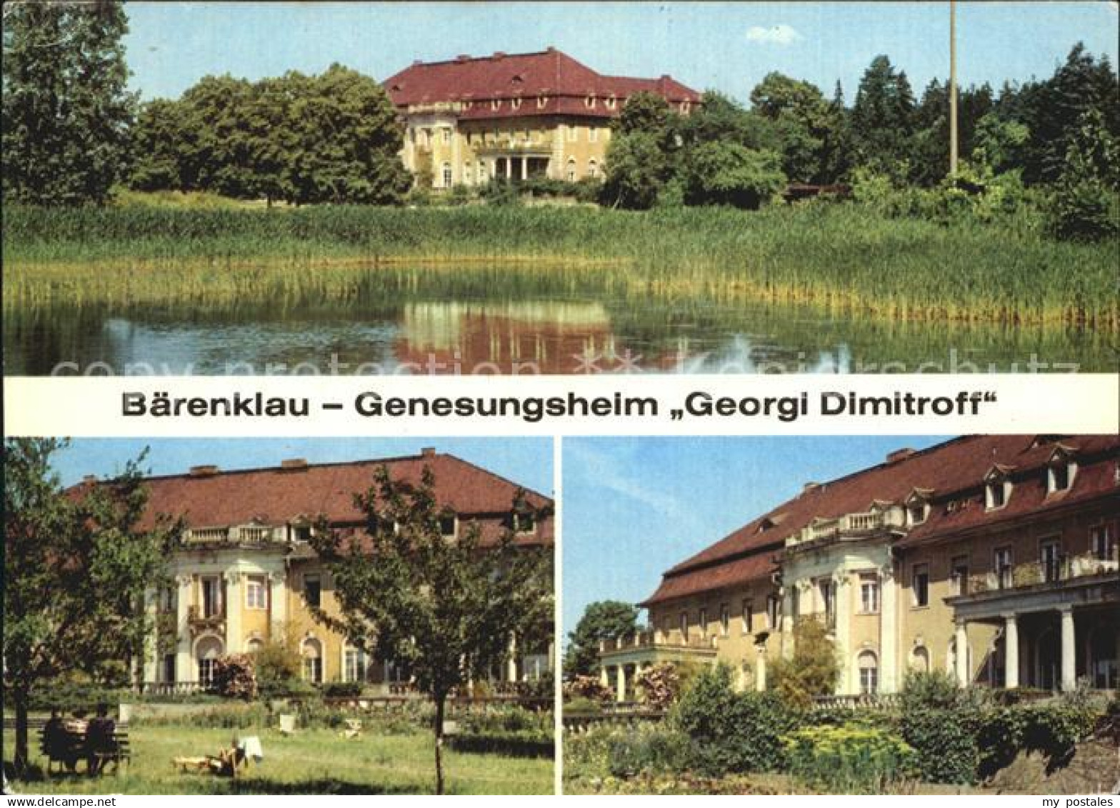 Baerenklau Niederlausitz Genesungsheim Georgi Dimitroff