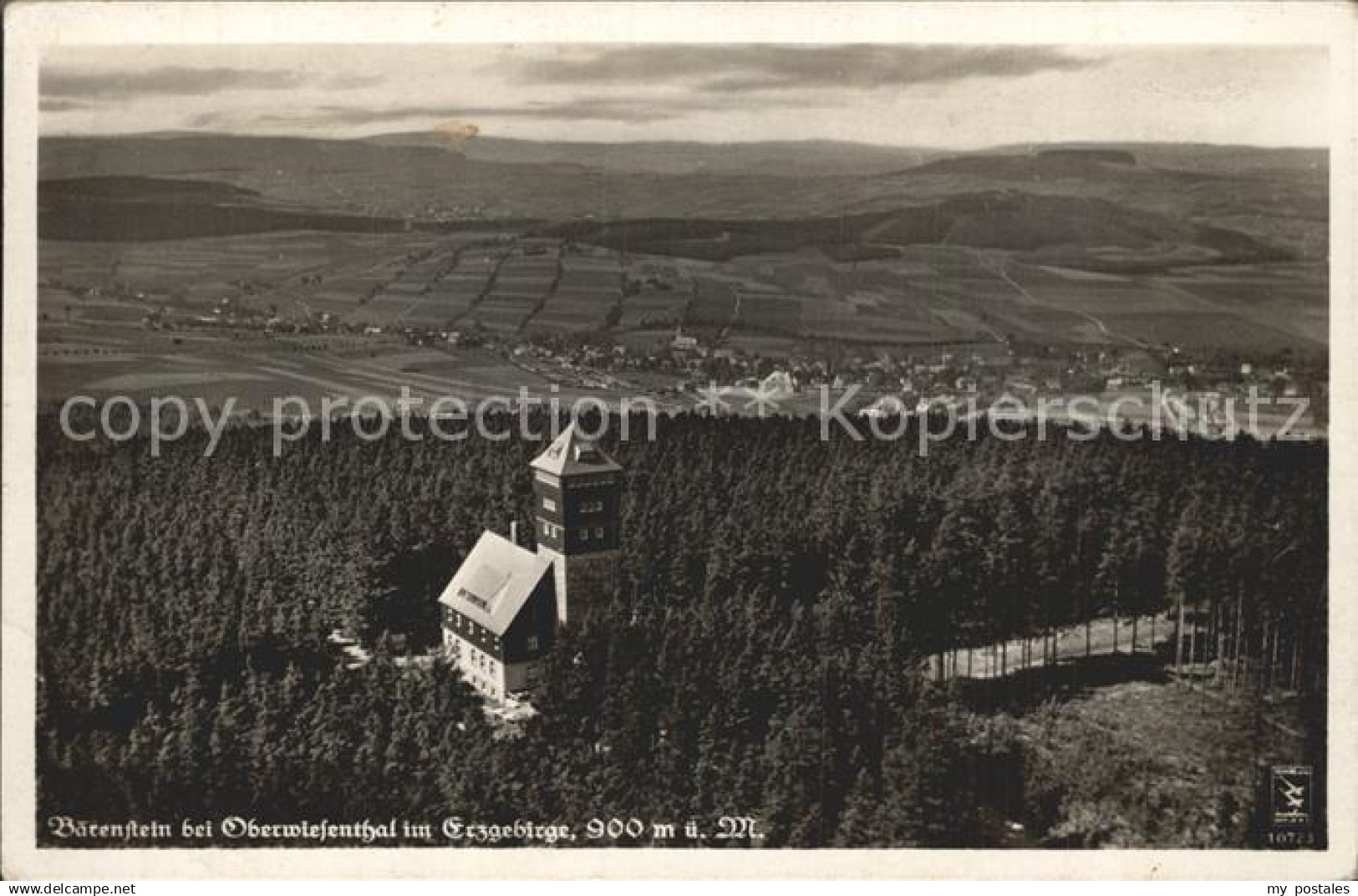 Baerenstein Annaberg-Buchholz Berghotel auf dem Baerenstein Fliegeraufnahme