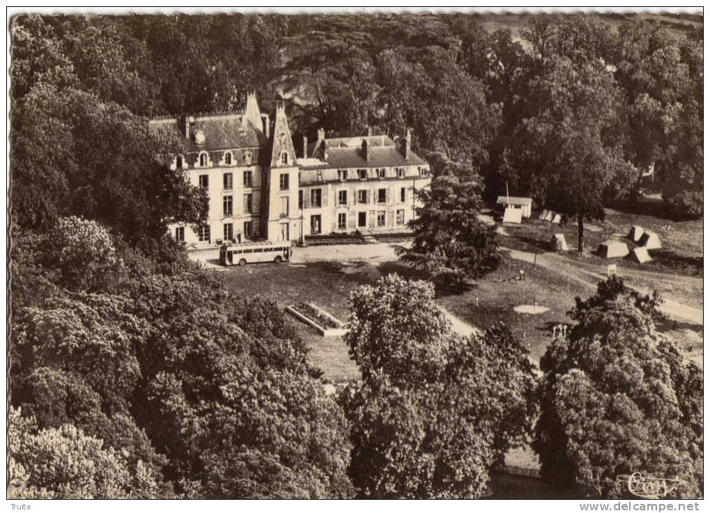 BAILLET-EN-FRANCE VUE AERIENNE DU CHATEAU BUS