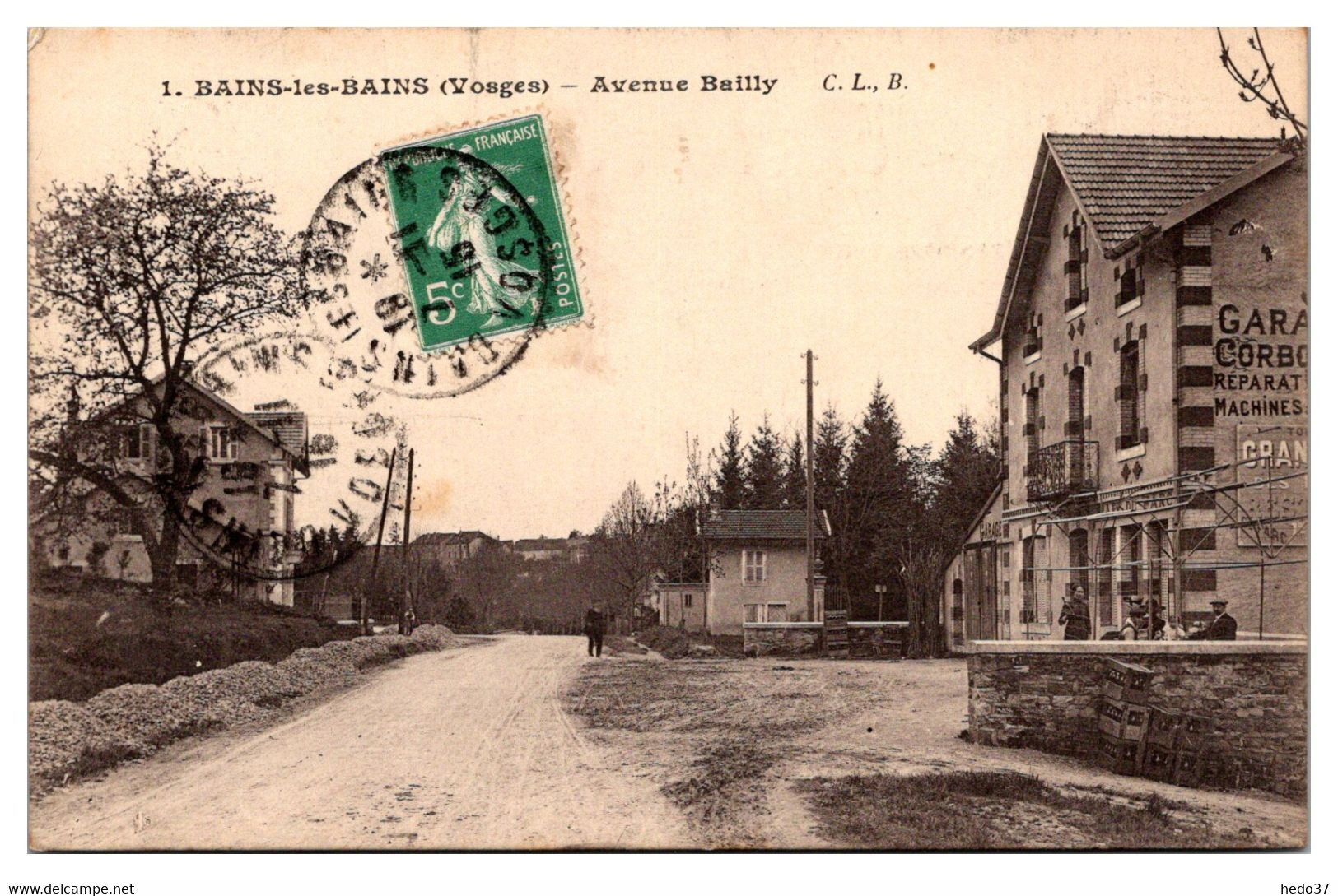 Bains les Bains - Avenue Bailly