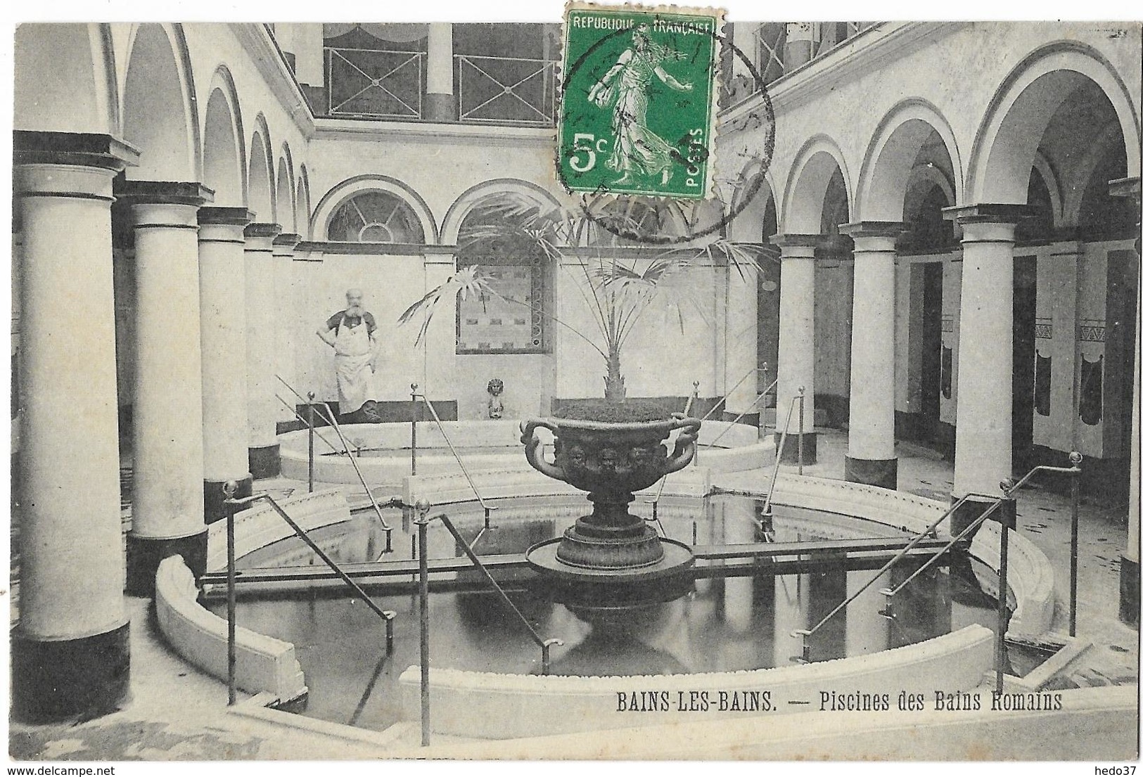 Bains-les-Bains - Piscine des Bains Romains