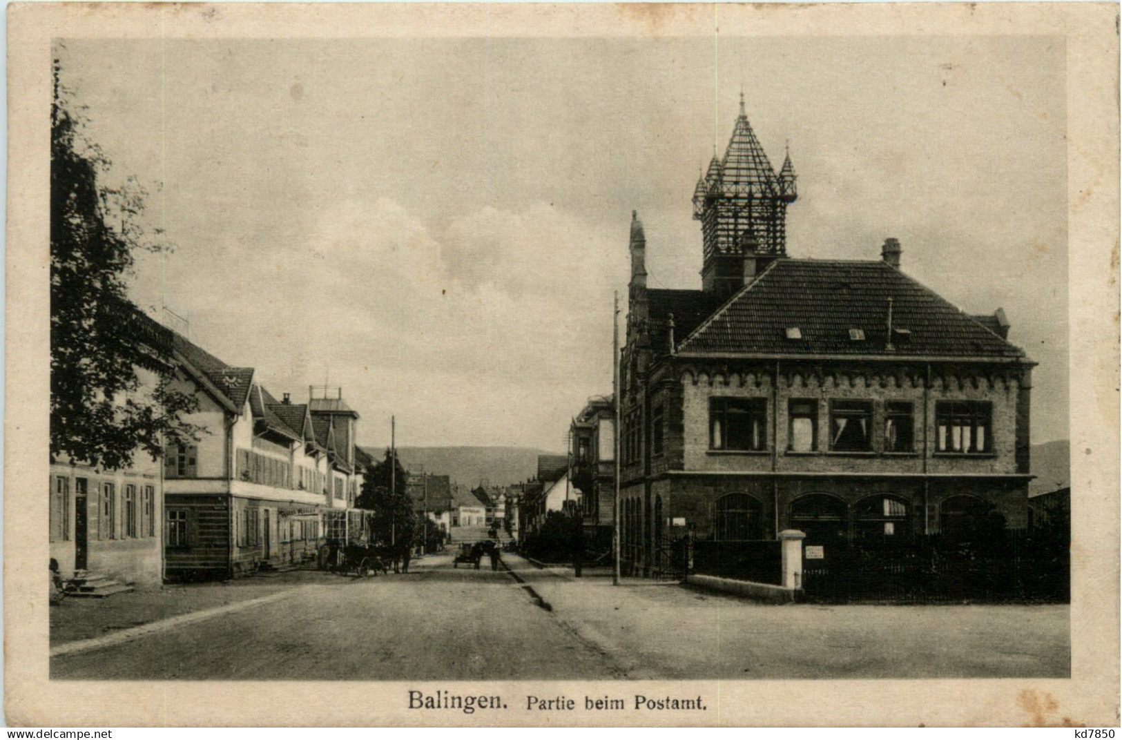 Balingen - Partie beim Postamt