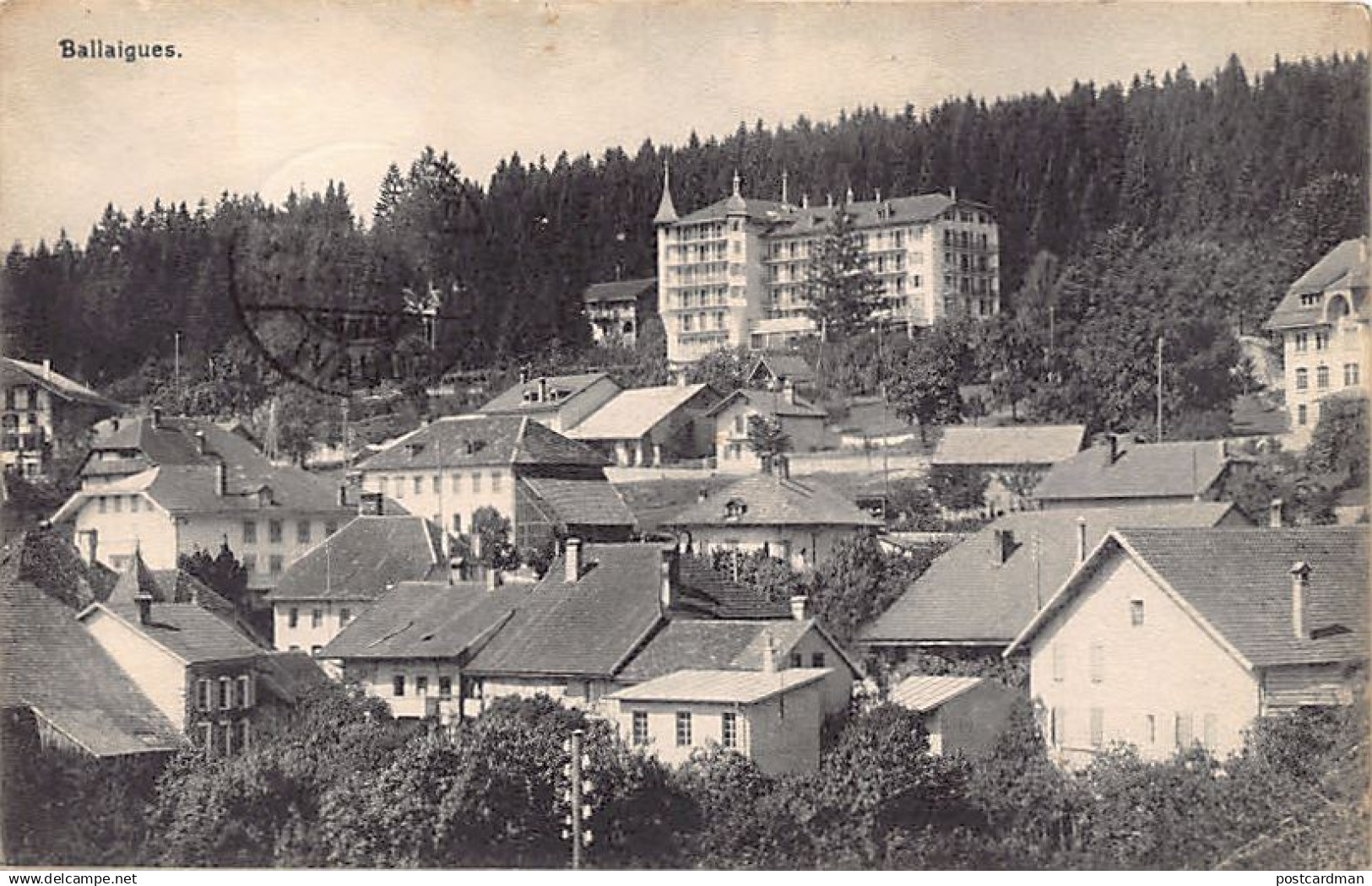 BALLAIGUES (VD) Vue générale - Ed. Deriaz 123