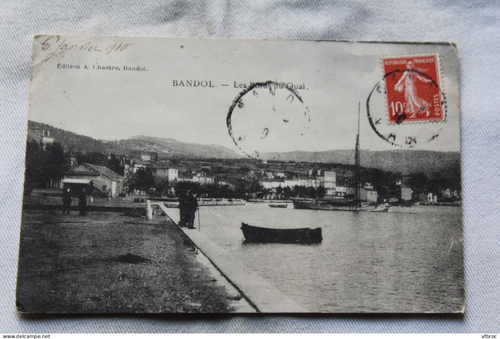 Bandol, les bords du quai, Var 83