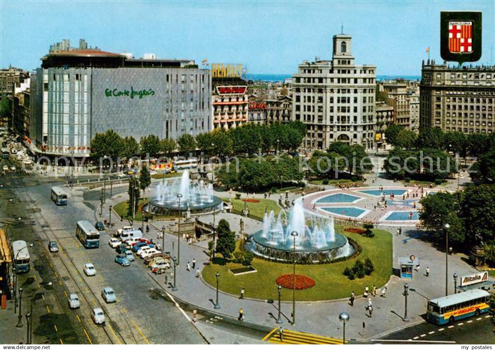 Barcelona Cataluna Plaza de Cataluna