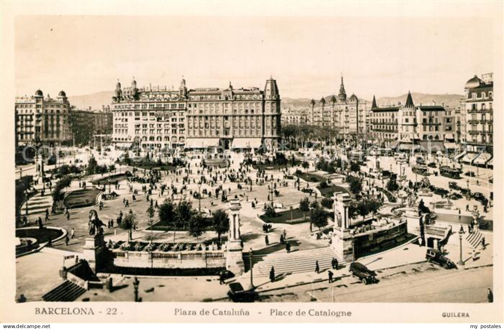 Barcelona Cataluna Plaza de Cataluna