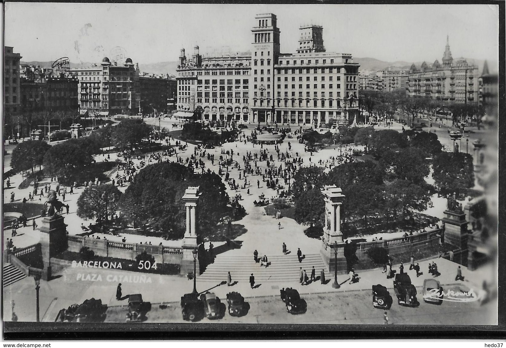 Barcelone - Plaza Cataluna