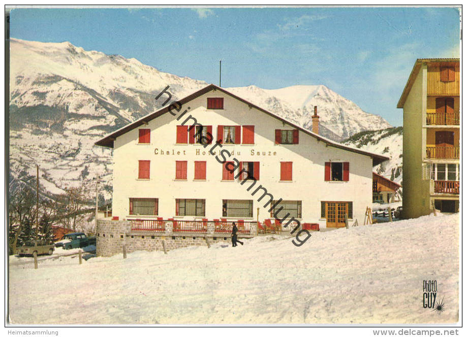 Barcelonnette - Le Sauze - Chalet-Hotel du Sauze - Ansichtskarte Großformat