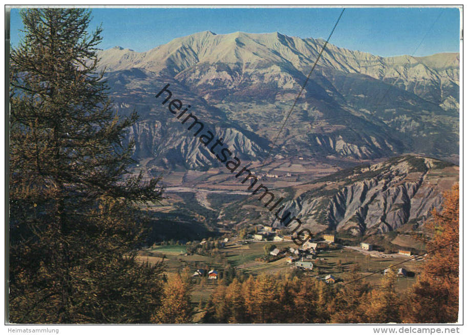 Barcelonnette - Le Sauze - Vue generale - Ansichtskarte Großformat