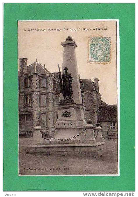 BARENTON -- Monument du Souvenir Français