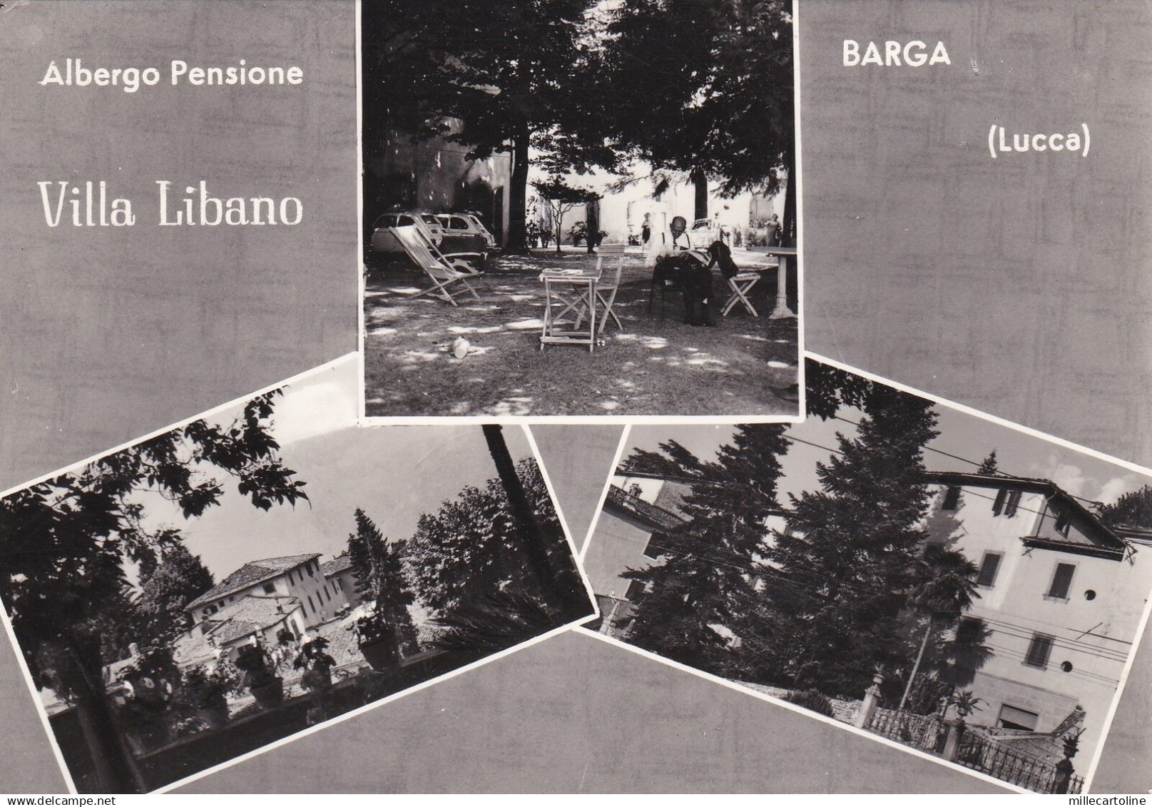 # BARGA: ALBERGO PENSIONE VILLA LIBANO - 1963