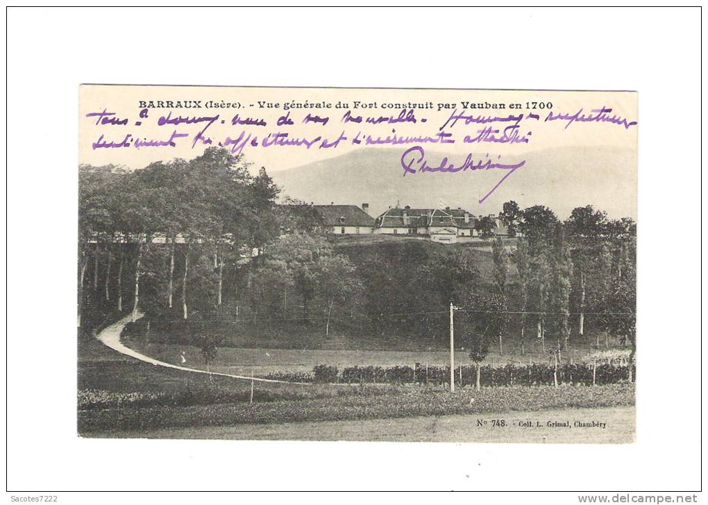 BARRAUX      Vue générale du fort Vauban -