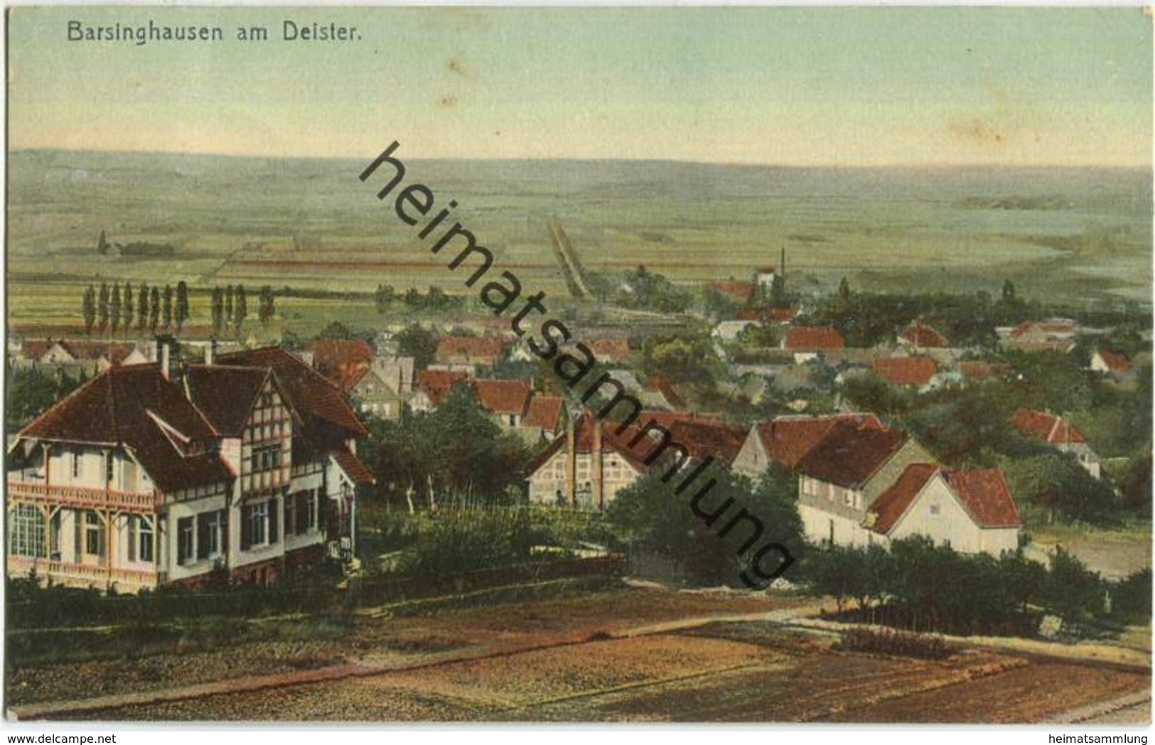 Barsinghausen am Deister - Verlag August Brandes Barsinghausen - gel. 1910