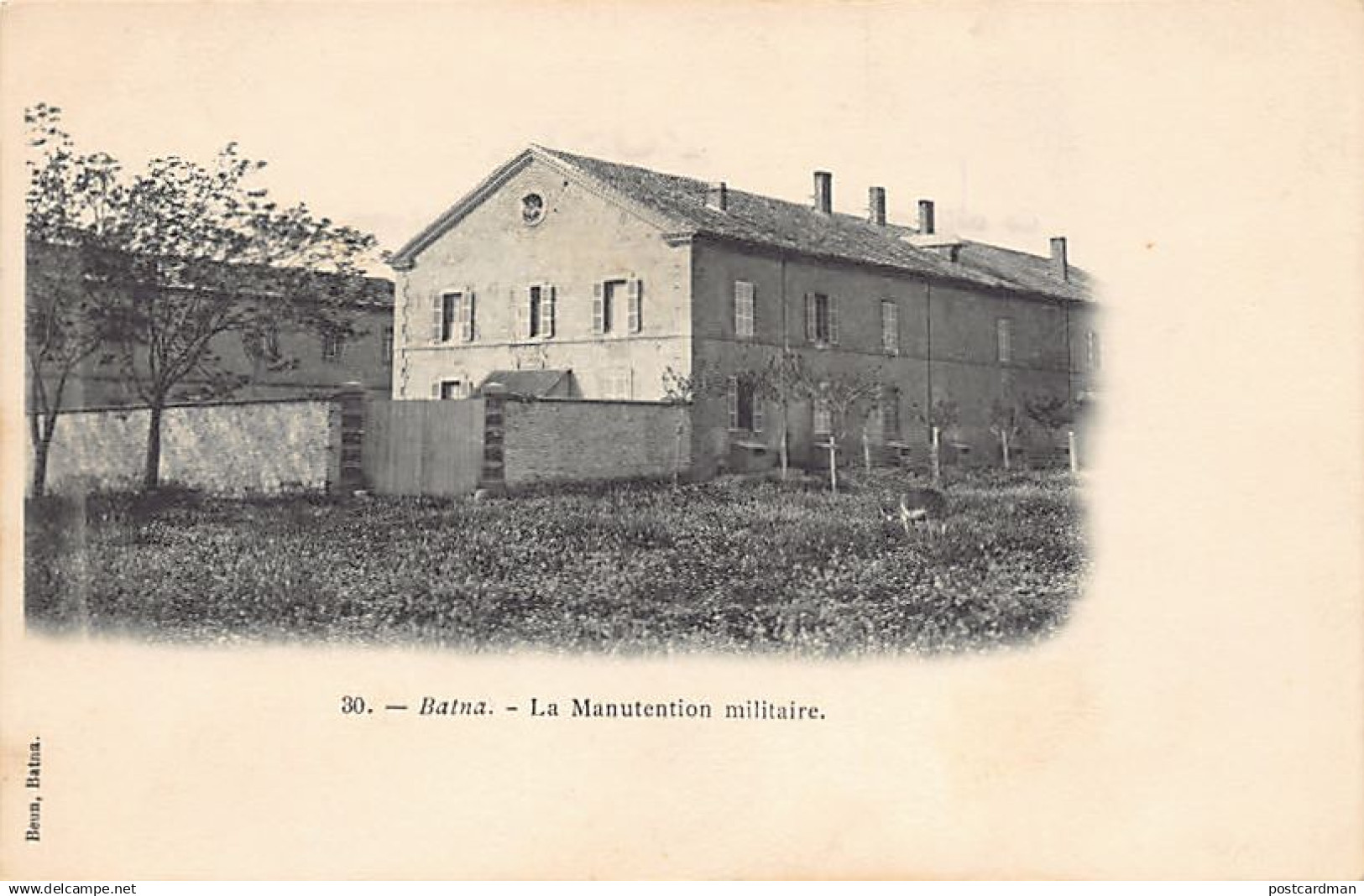 BATNA - La Manutention militaire - Ed. Beun 30