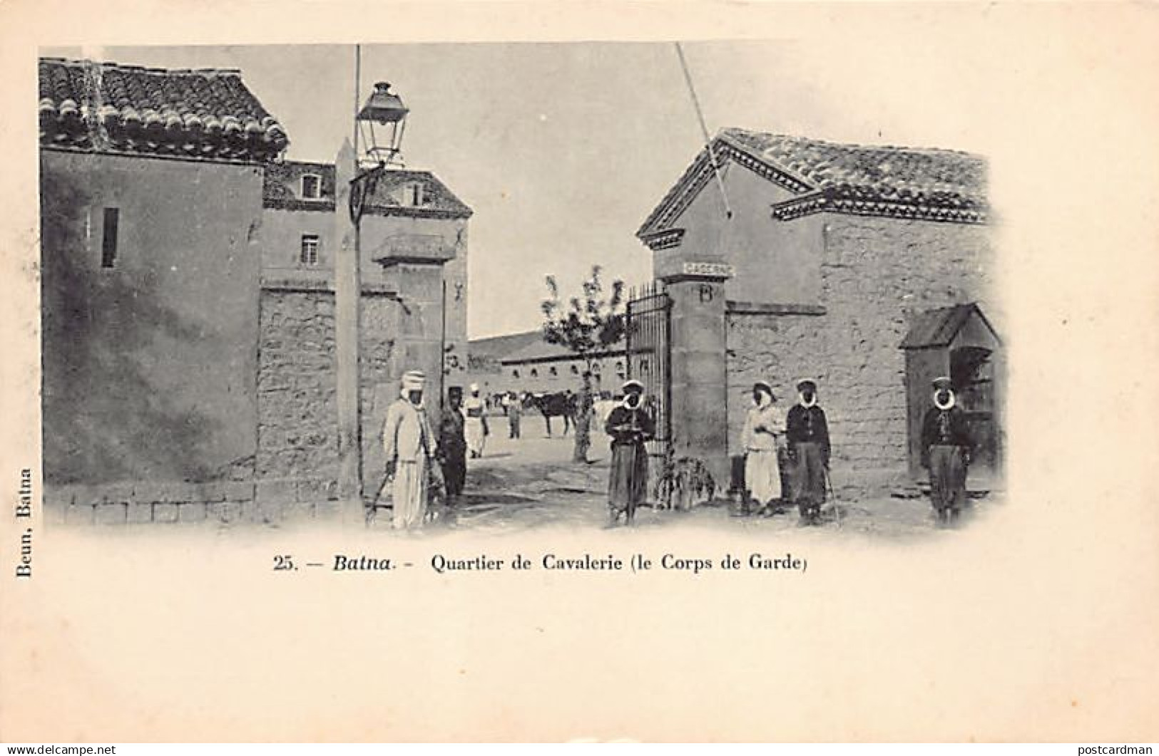 BATNA - Quartier de Cavalerie, le corps de garde