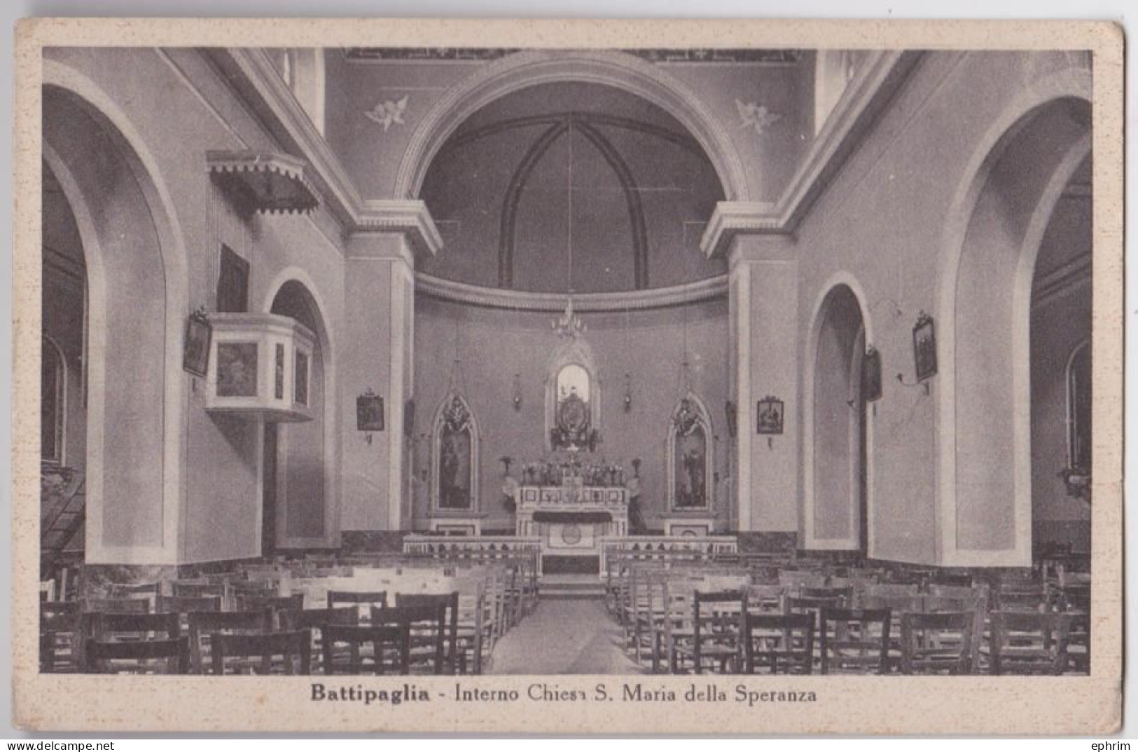 Battipaglia Interno Chiesa S. Maria della Speranza Ediz. Franco Contegiacomo