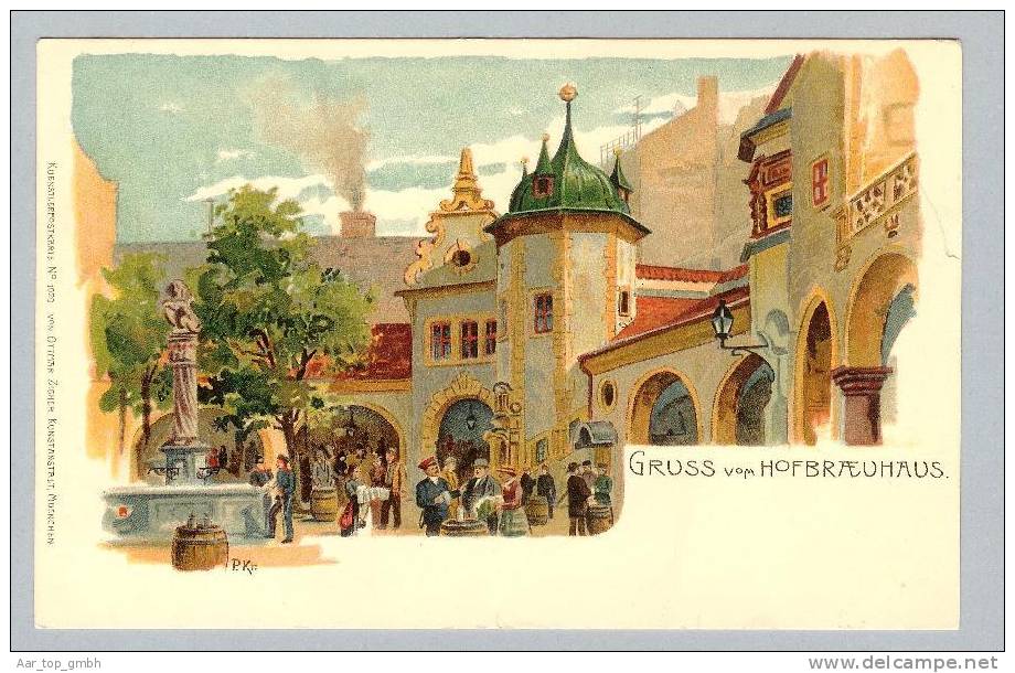 Bay München ungebraucht Litho O.Zieher #1020