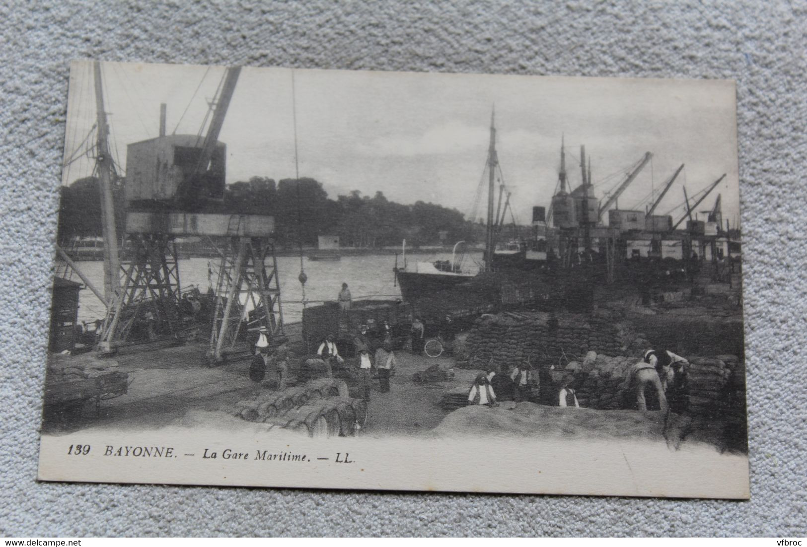 Bayonne, la gare maritime, Pyrénées atlantiques 64