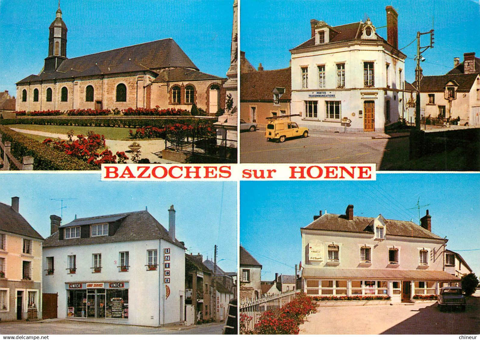 BAZOCHES SUR HOENE CARTE MULTIVUES