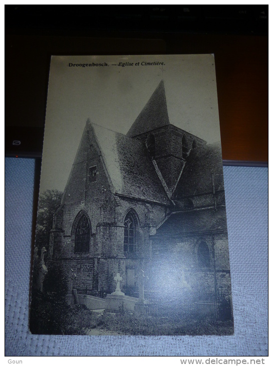 BC6-4-360 LC43 Drogenbos Droogenbosch Eglise et Cimetière