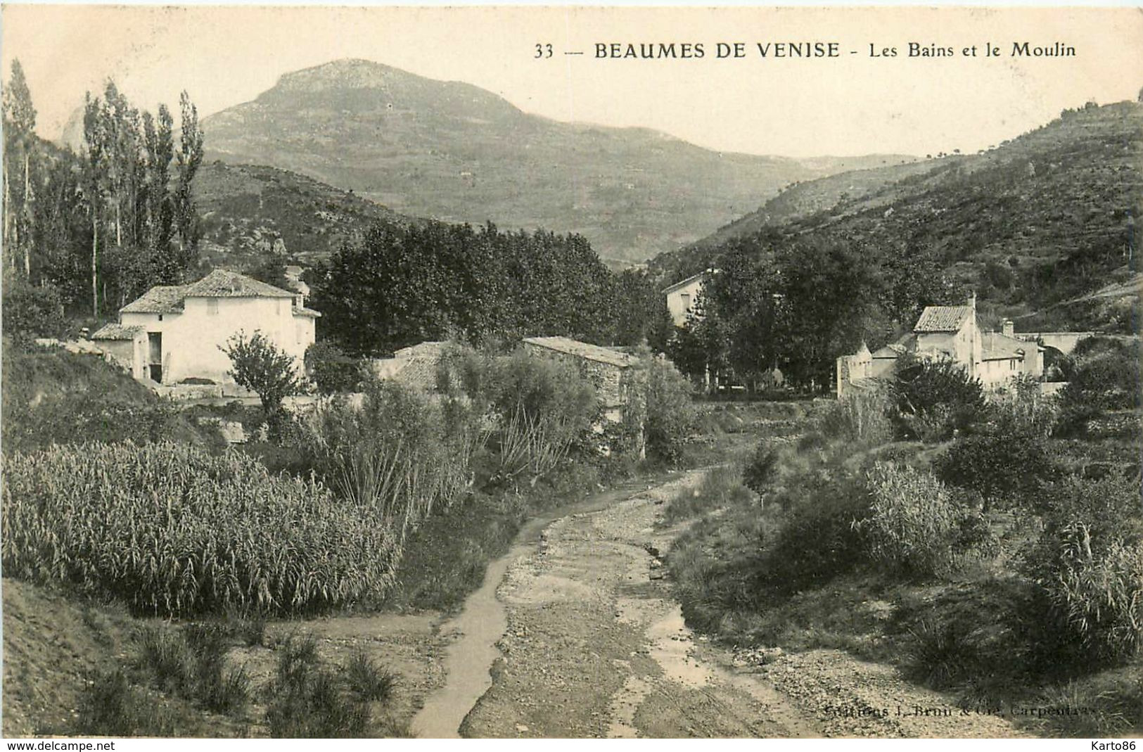 beaumes de venise * les bains et le moulin