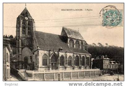 BEAUMONT LE ROGER     L EGLISE