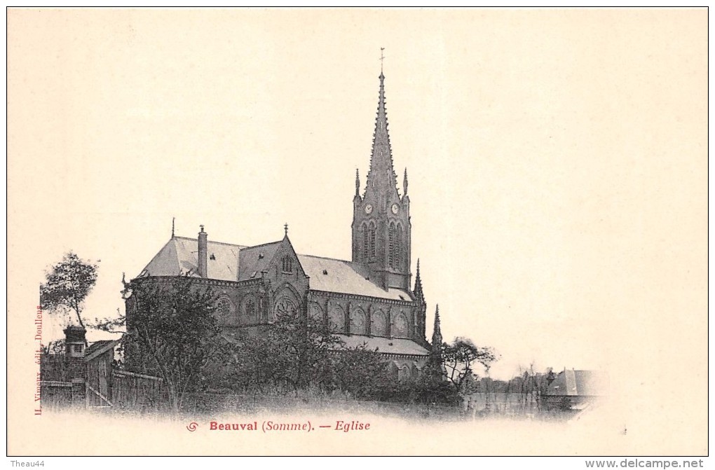 ¤¤  -   BEAUVAL    -    Eglise   -  ¤¤