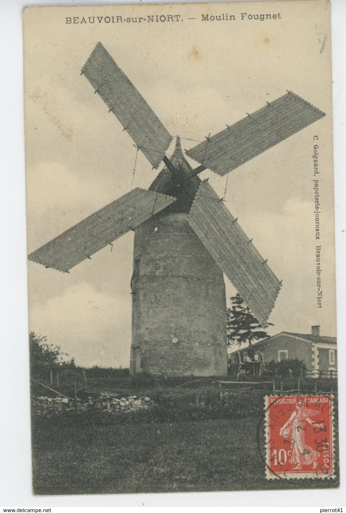 BEAUVOIR SUR NIORT - Moulin Fougnet