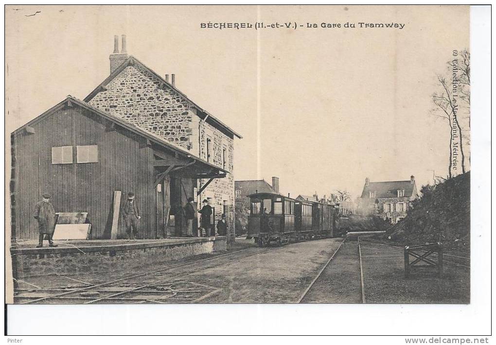 BECHEREL - la gare du tramway