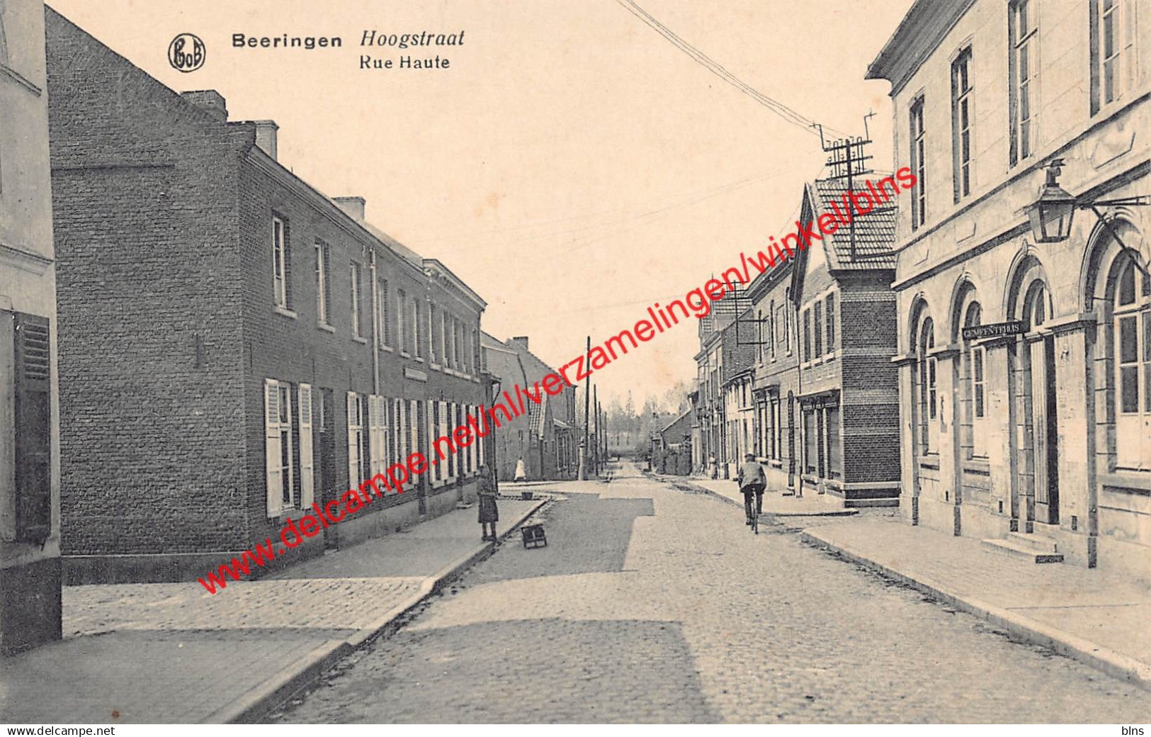 Beeringen - Hoogstraat - Rue Haute - Beringen