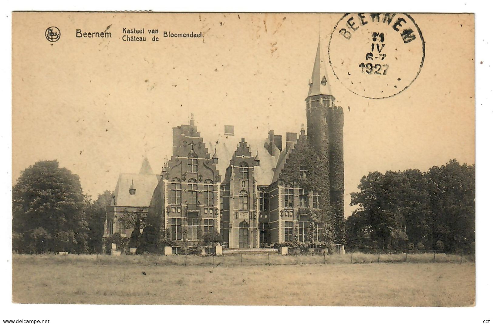 Beernem  Kasteel  Château Bloemendael