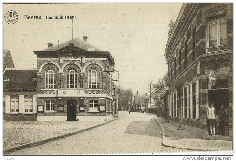 Beerse :  Gasthuis straat  (  carnet kaart )