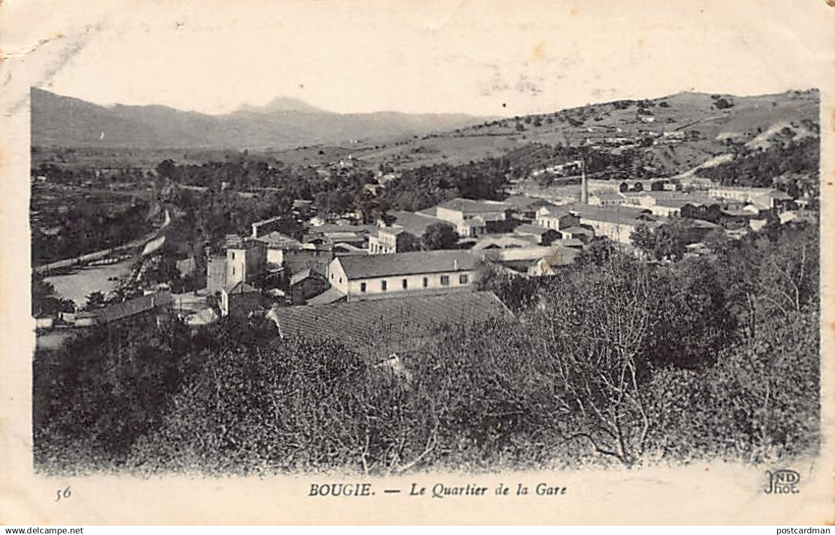 BÉJAÏA Bougie - Le quartier de la Gare