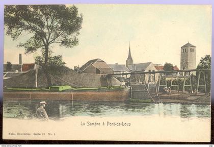 cpa pont de loup  bateau