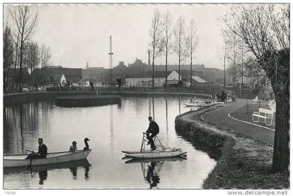 Alken :  De Alk vijver  ( geschreven met zegel )